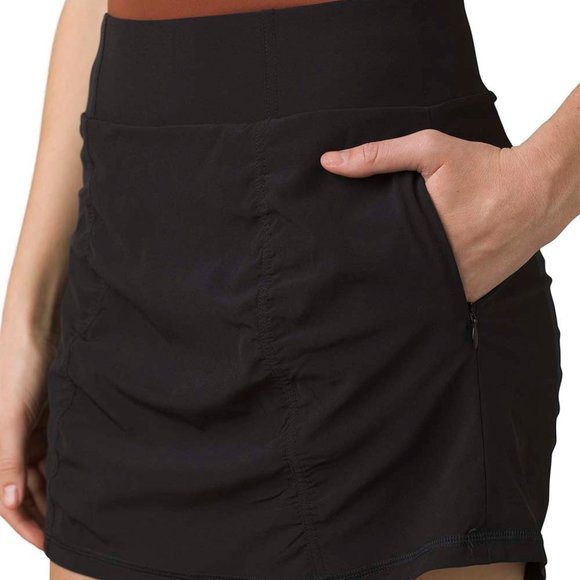 Prana | Skirts | Black Railay Popover Skort S | Poshmark